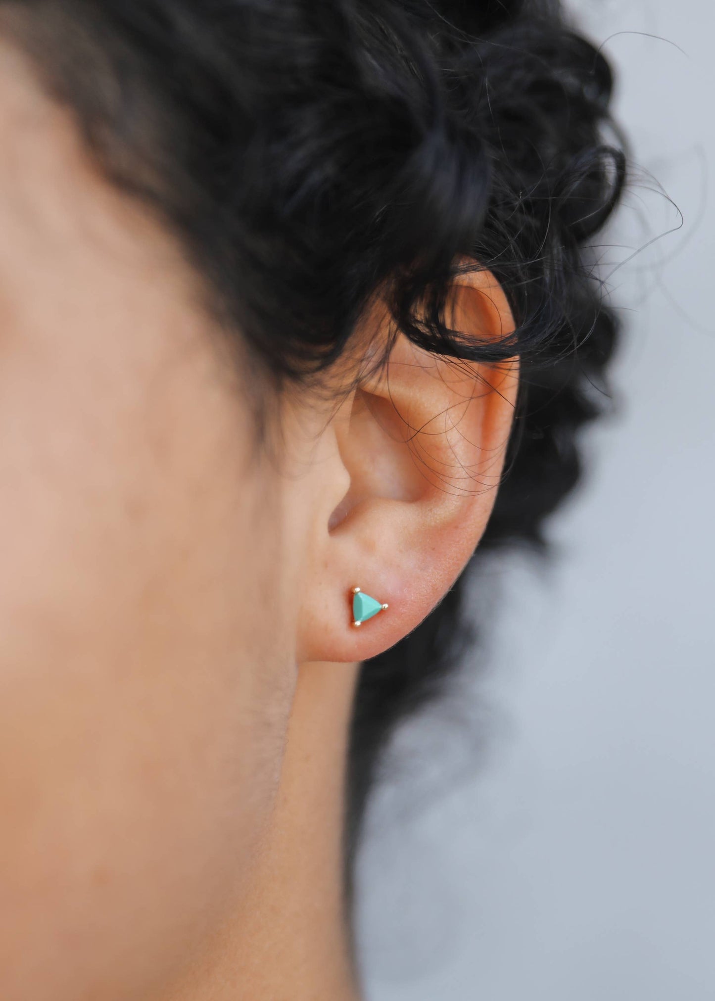 JaxKelly - Mini Energy Gem - Turquoise - Earring