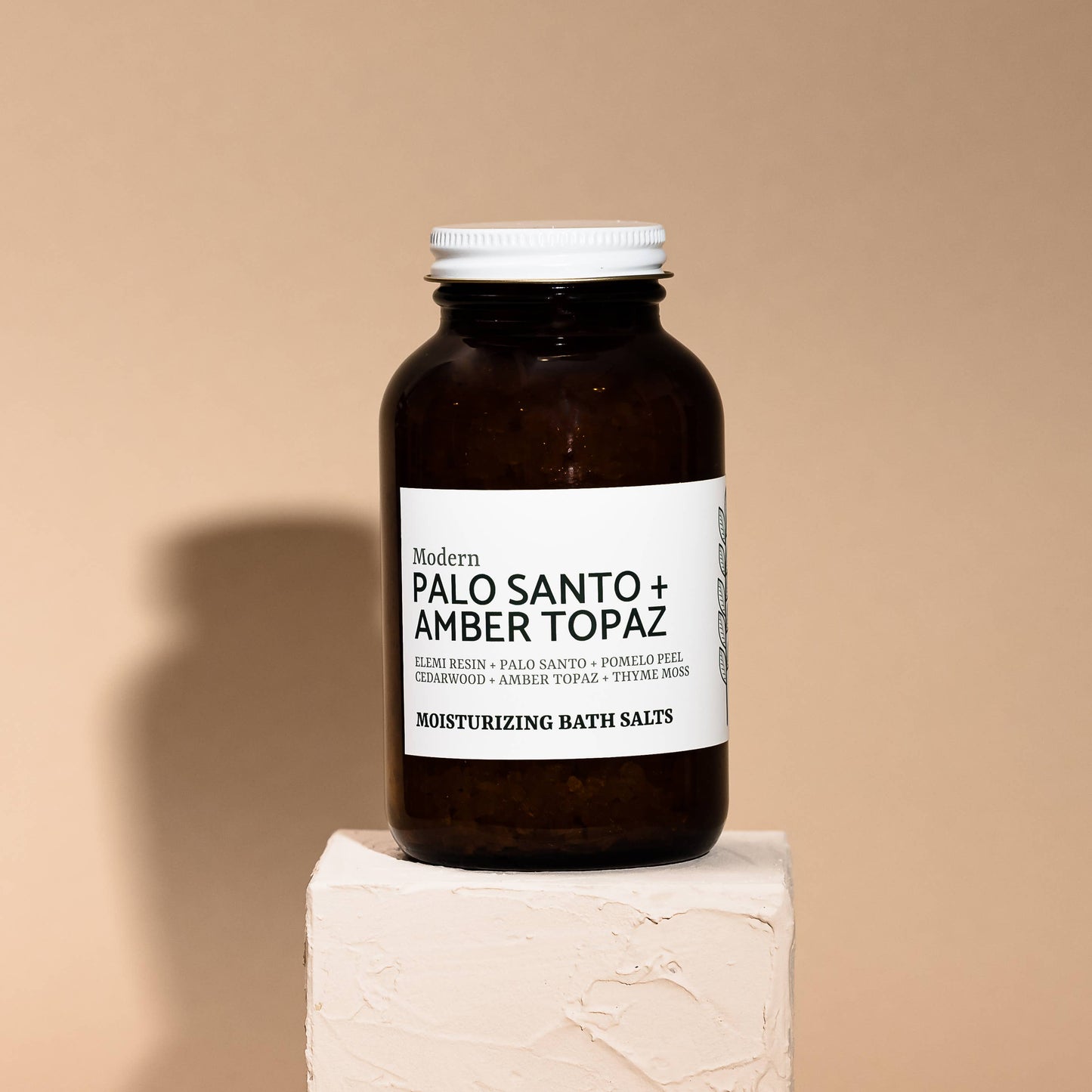 Modern Makers Provisions - Palo Santo + Amber Topaz Bath Salts