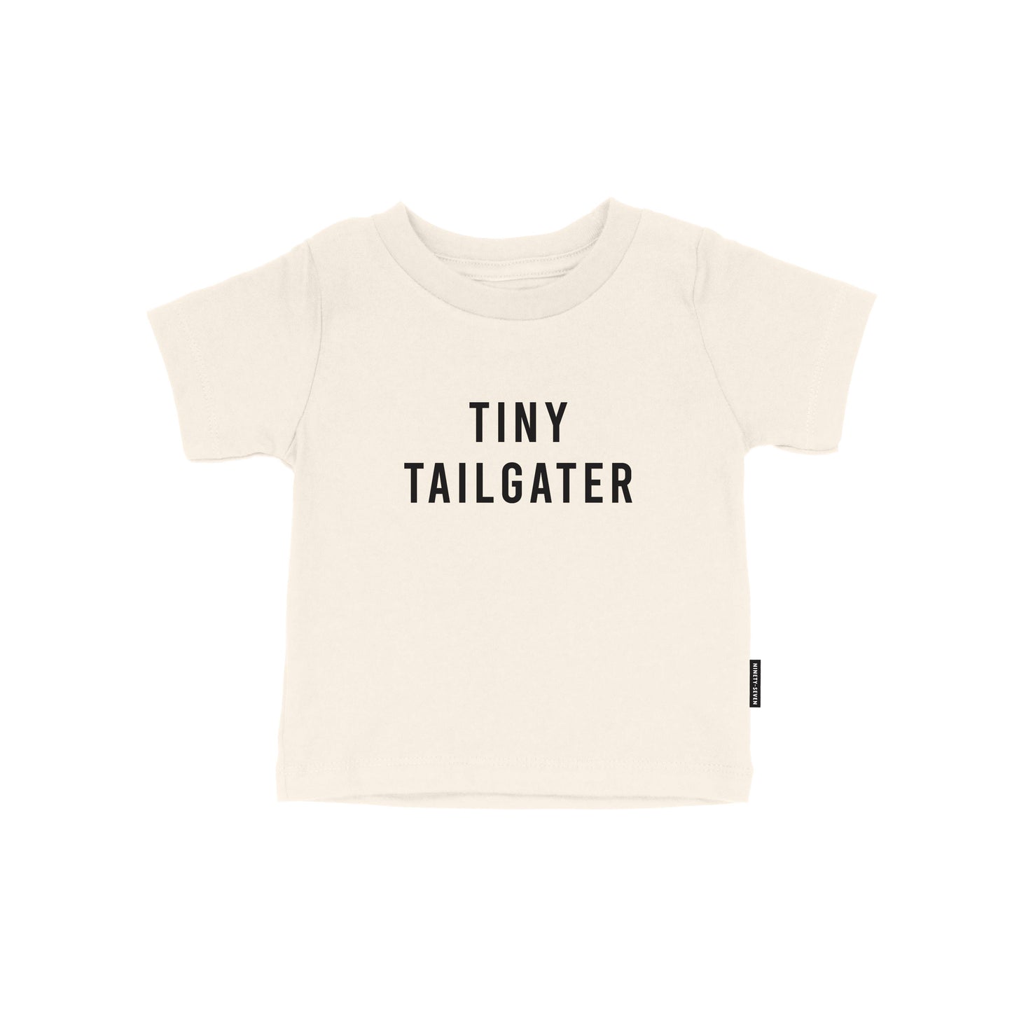 97 Design Co. - Tiny Tailgater - Kids Football Tee, Toddler T-shirt, Fall