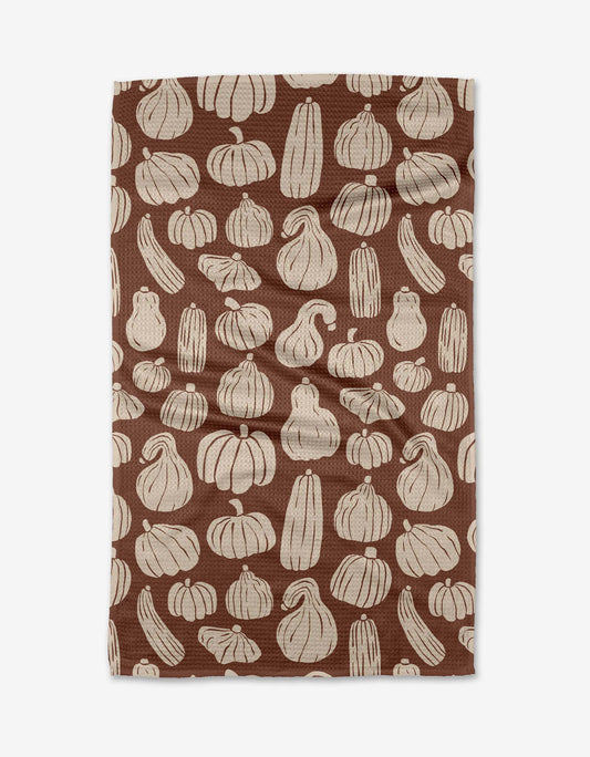 Geometry - Squash Medley Tea Towel