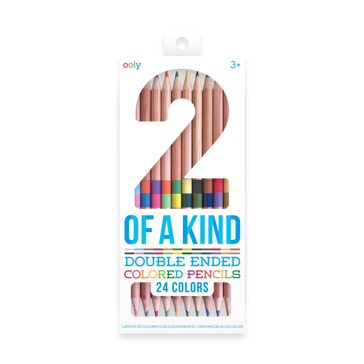 OOLY - 2 of a Kind Double Ended Colored Pencils