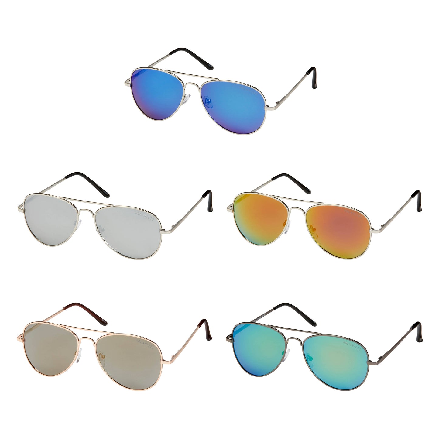 Blue Gem Sunglasses Inc - 7905 - Polarized - Assorted Colors - 6 PC Minimum