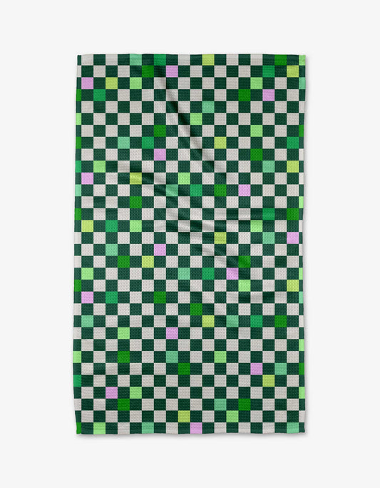 Geometry - Magical Checkers Tea Towel