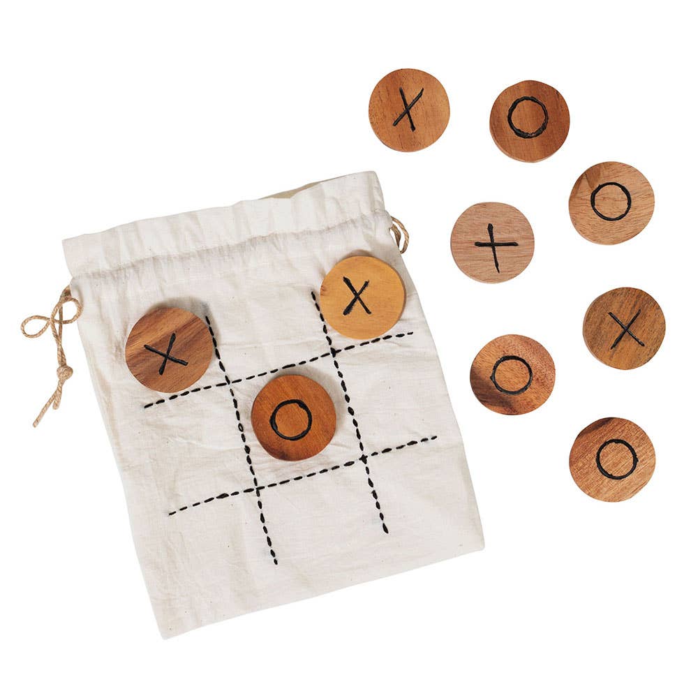 Ten Thousand Villages - Travel Tic Tac Toe Game *