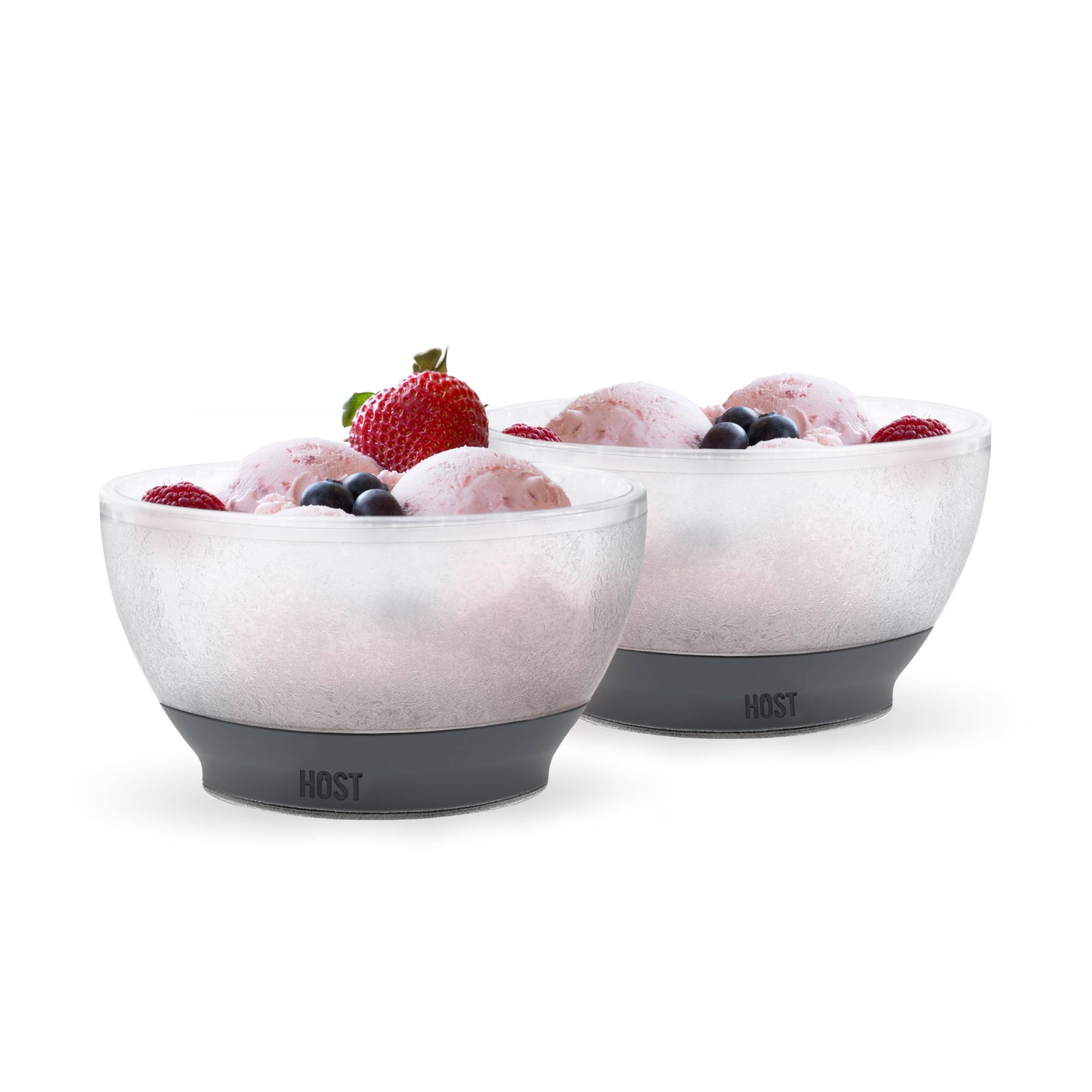 HOST - Ice Cream FREEZE™ Cooling Bowl Set of 2 (Gray)