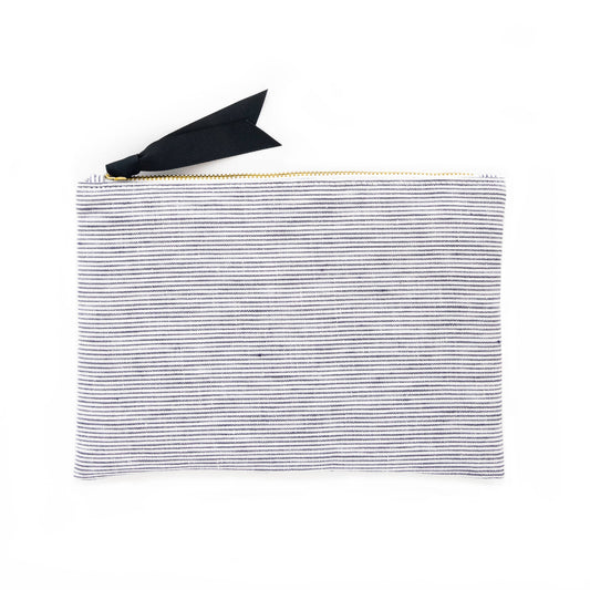 Sugar Paper - Signature Pouch, Shoreline Stripe