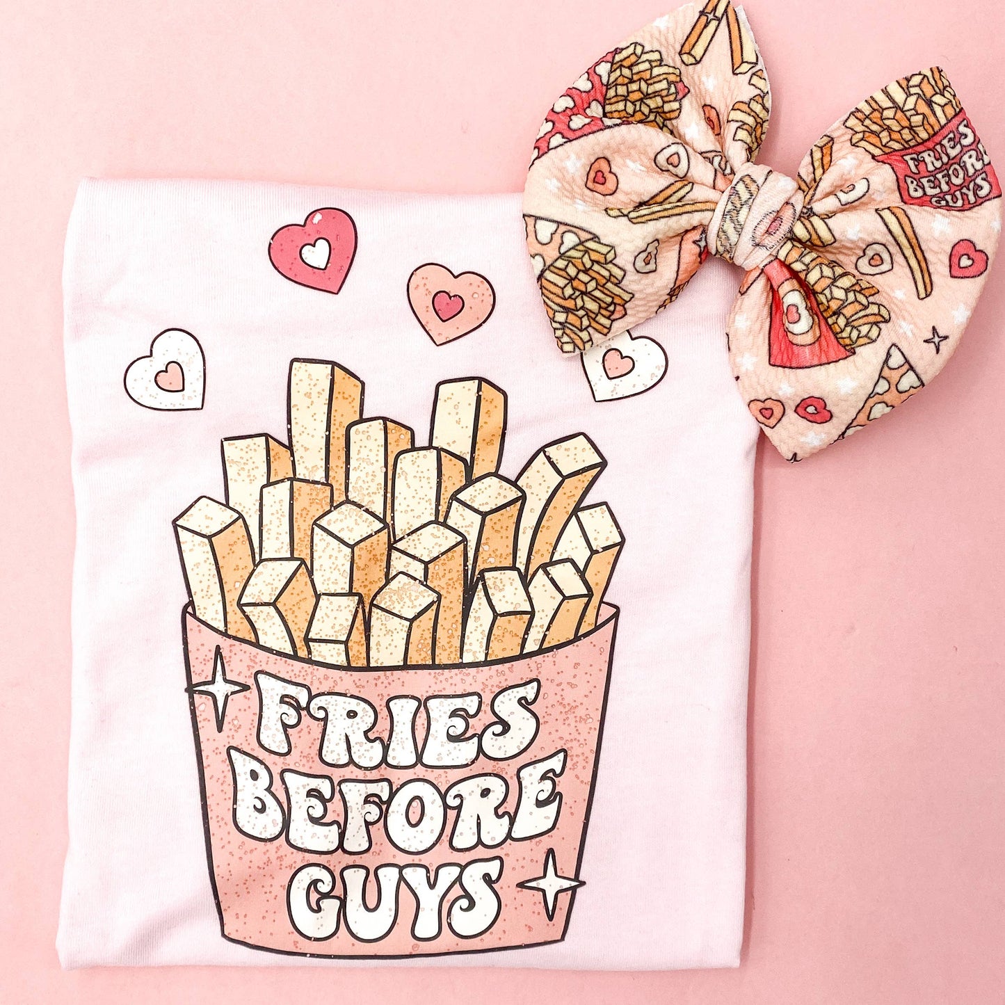 The Babe Co. - Fries Before Guys Tshirt