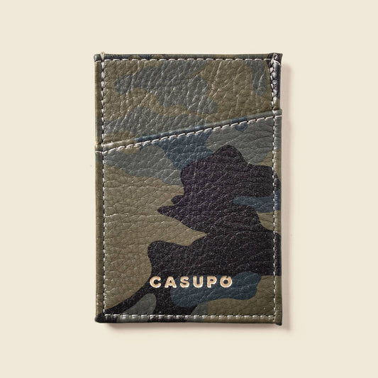 CASUPO - Minimalist Wallet - Army Camo