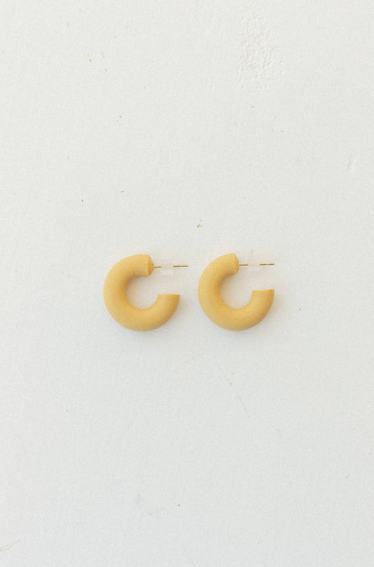 Audrey Harper Co - Mini Mustard Hoops