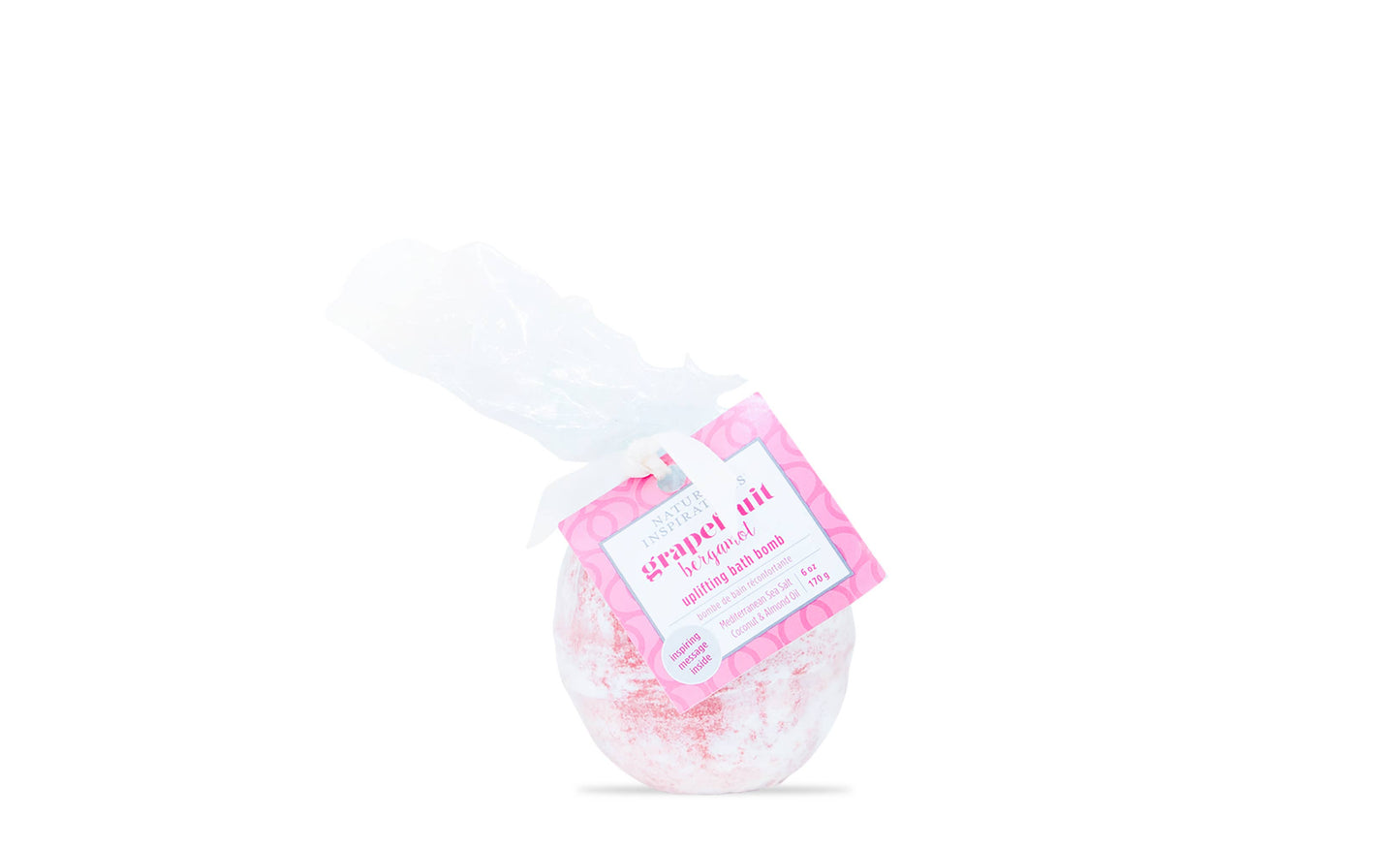 Natural Inspirations - Grapefruit Bergamot Bath Bomb