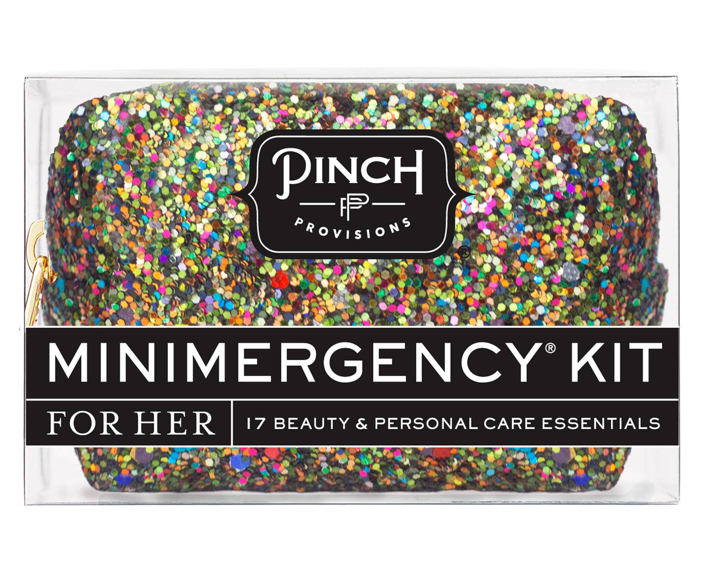 Olive Multi Glitter Minimergency Kit