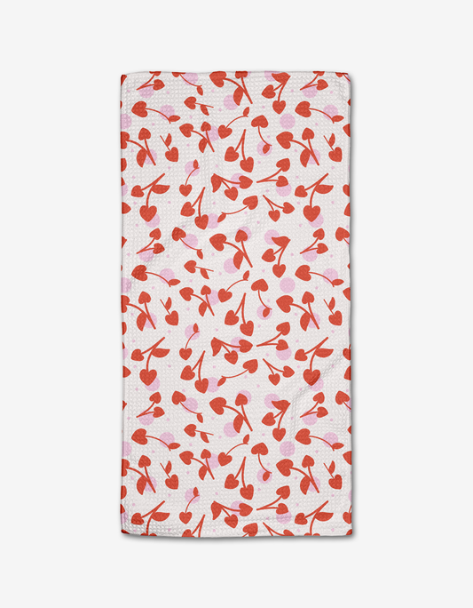 Geometry - Cherry Love Bar Towel