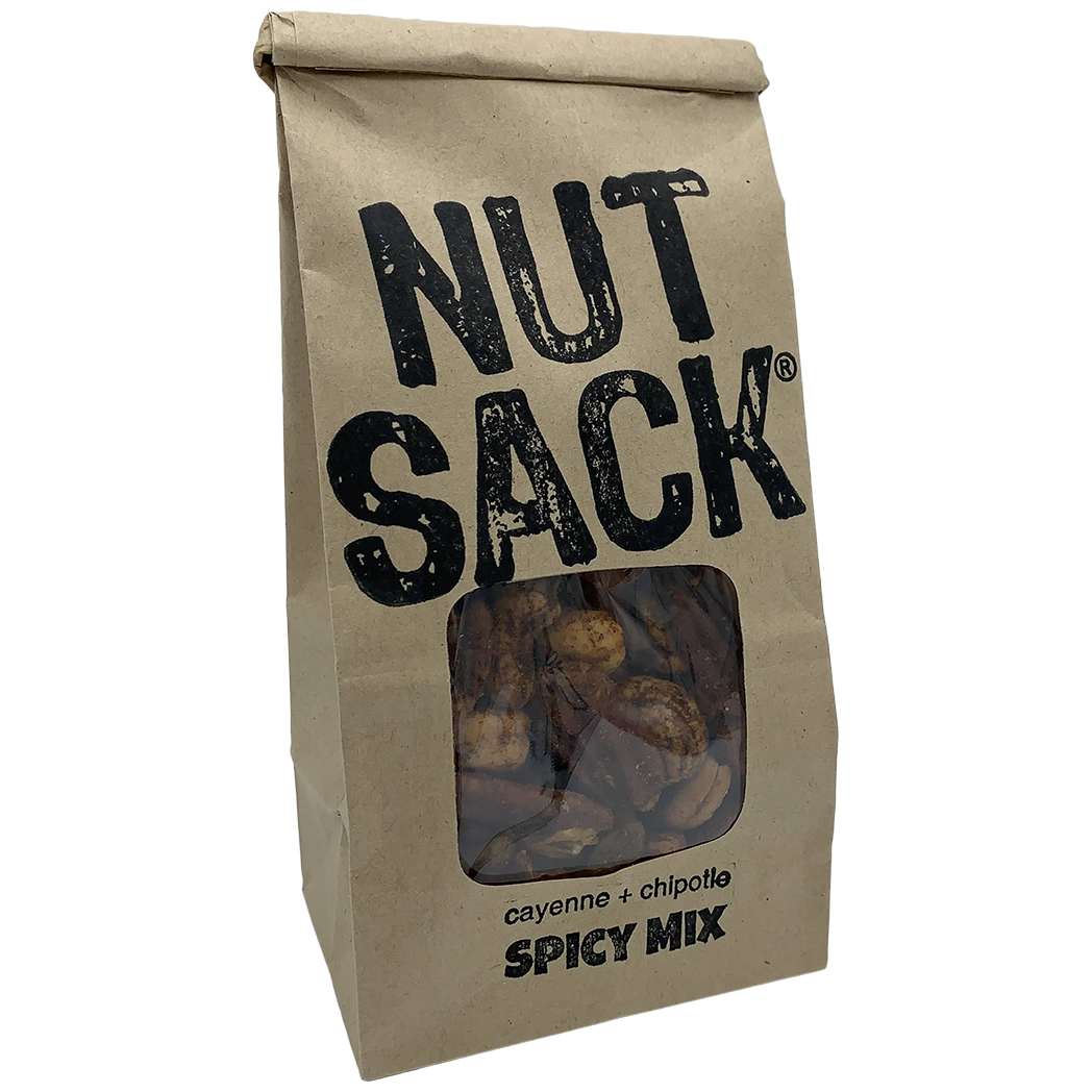Nutsack Nuts - Spicy Mix - Roasted Nuts - homebody