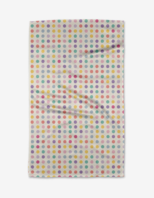 Geometry - Lots of Dots Tea Towel