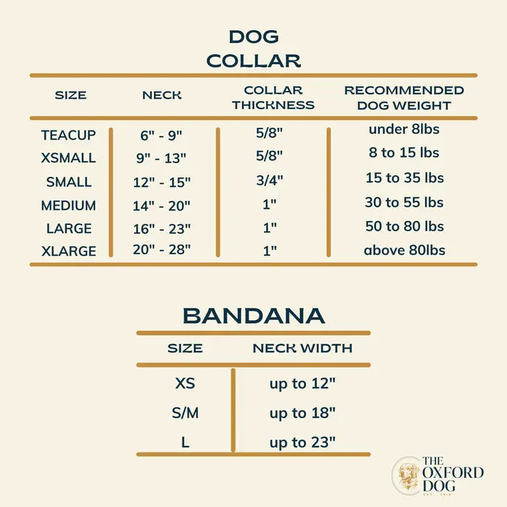 The Oxford Dog - Dog Collar | Boy Dog Collar | Grey Arrows | Oxford Dog