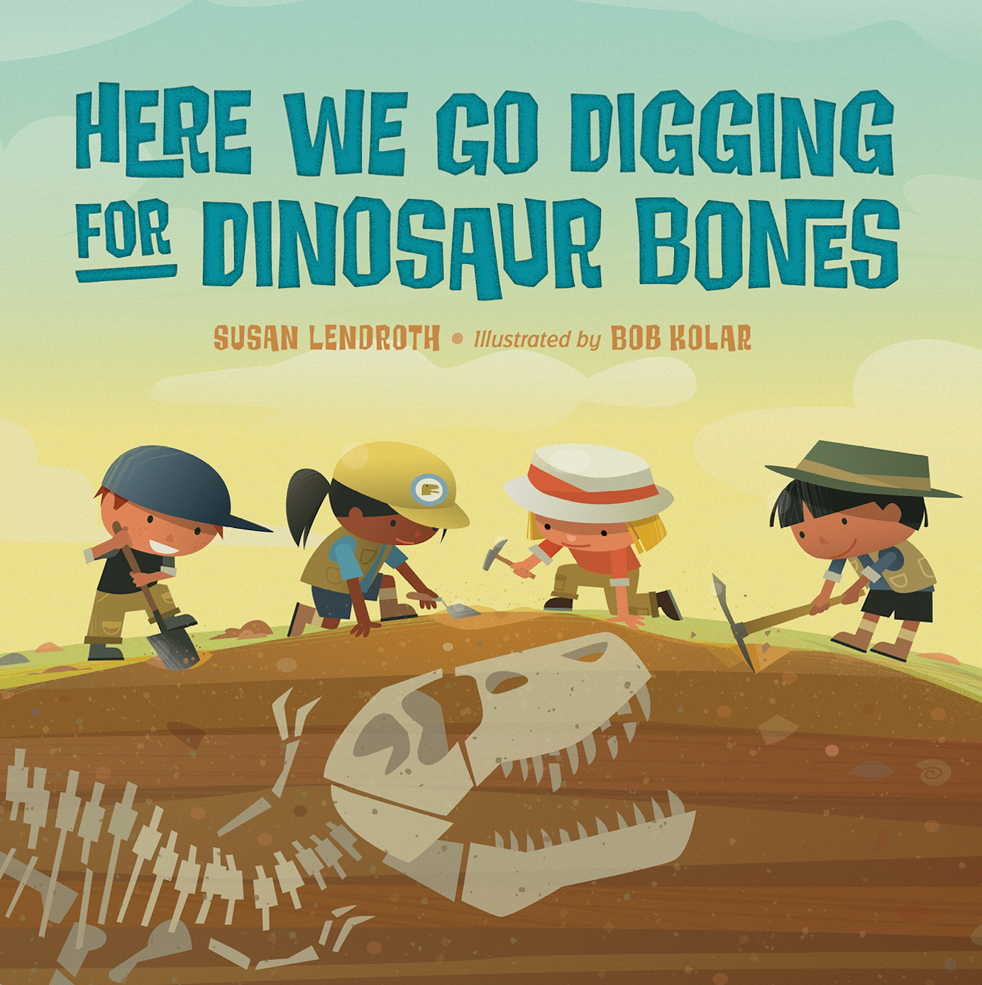 Here We Go Digging for Dinosaur Bones