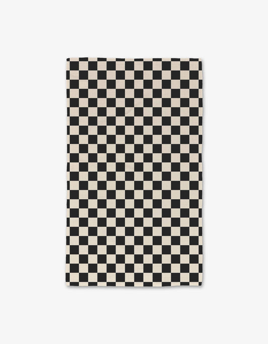 Geometry - Checkered Luxe Hand Towel