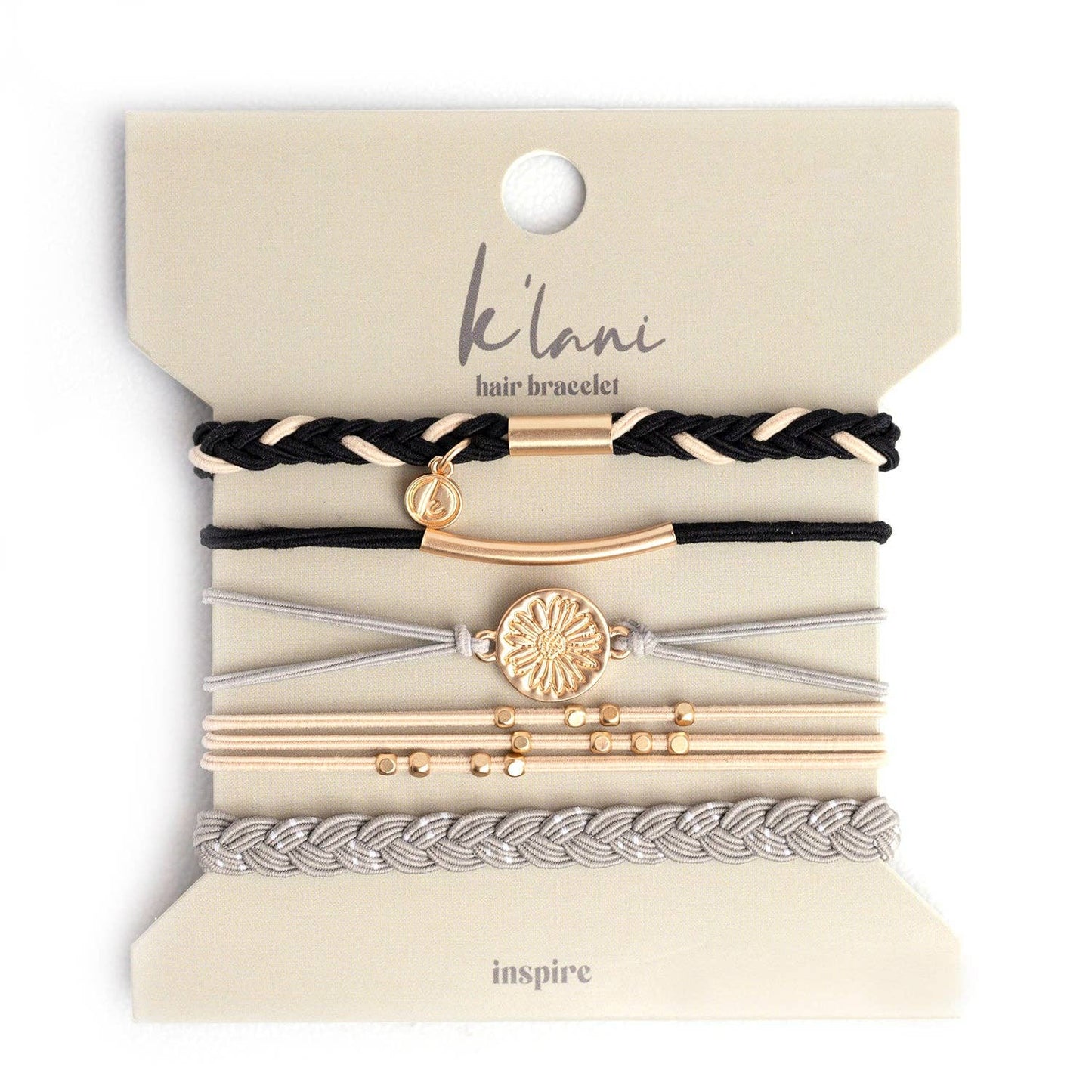 K'Lani hair tie bracelets - Inspire