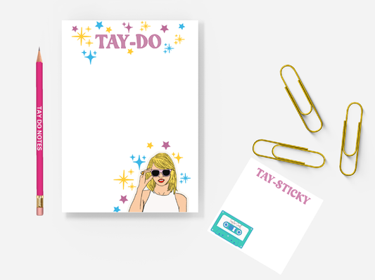 inviting affairs paperie - Tay-Do Notepad Set (Taylor Swift)