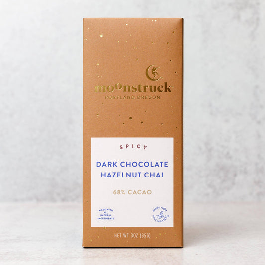 Spicy Dark Chocolate Hazelnut Chai Bar