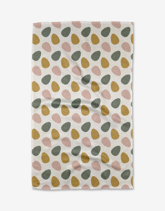 Geometry - Egg Hunt Tea Towel