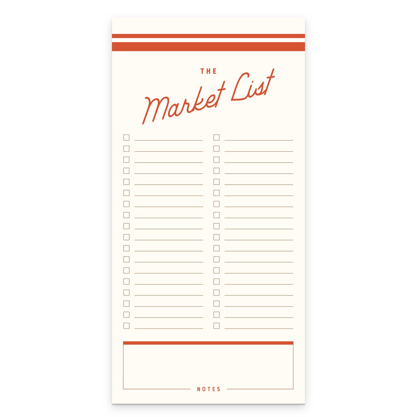 Ruff House Print Shop - Retro Market List