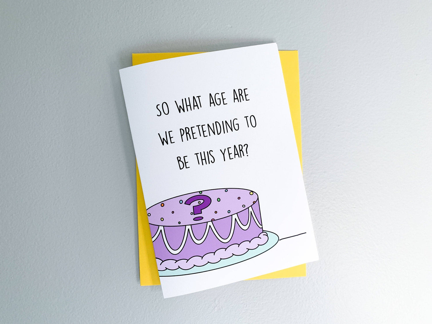 Funny Friendship Card by Stonedonut Design